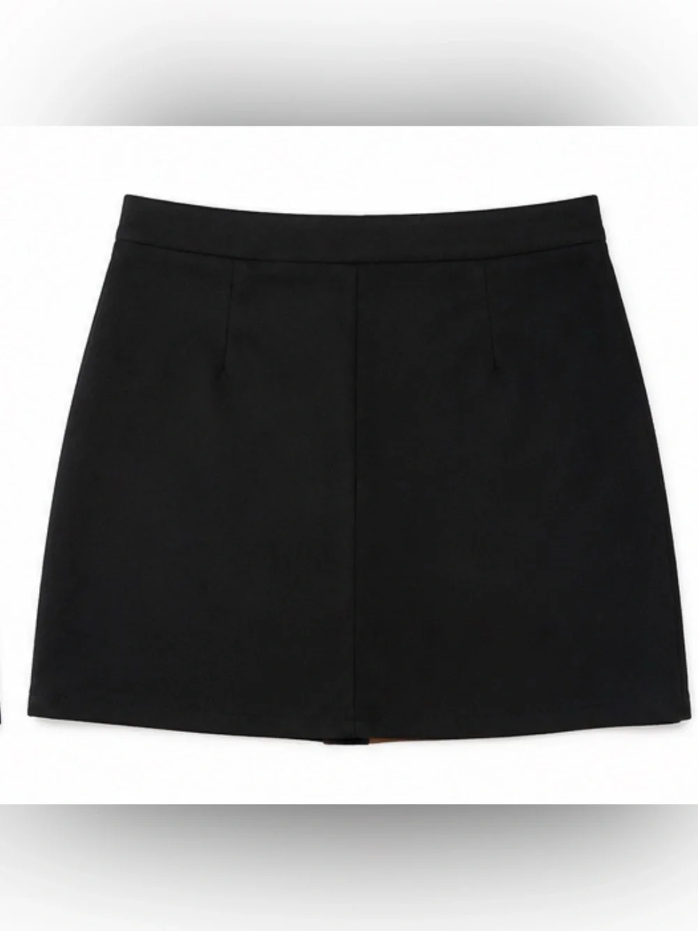 ee:some Color Block Snap Front Mini Skirt NWT Size Medium